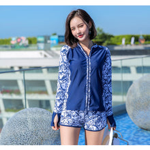 画像をギャラリービューアに読み込む, レディース水着 4点セットh364029