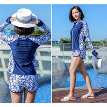 画像をギャラリービューアに読み込む, レディース水着 4点セットh364029