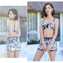 画像をギャラリービューアに読み込む, レディース水着 4点セットh364029