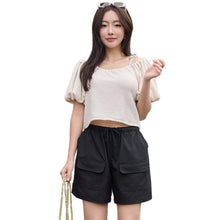 画像をギャラリービューアに読み込む, レディースショートパンツ h3366
