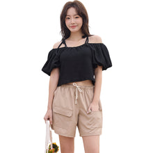 画像をギャラリービューアに読み込む, レディースショートパンツ h3366
