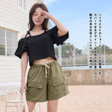 画像をギャラリービューアに読み込む, レディースショートパンツ h3366
