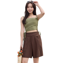 画像をギャラリービューアに読み込む, レディースショートパンツ h3370
