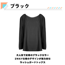 画像をギャラリービューアに読み込む, ラッシュガード レディース t12
