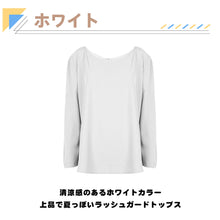 画像をギャラリービューアに読み込む, ラッシュガード レディース t12
