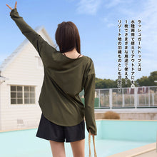 画像をギャラリービューアに読み込む, ラッシュガード レディース t13
