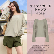 画像をギャラリービューアに読み込む, ラッシュガード レディース t13
