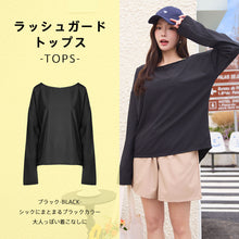 画像をギャラリービューアに読み込む, ラッシュガード レディース t13
