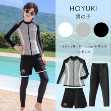 画像をギャラリービューアに読み込む, キッズフィットネス水着zm23013k
