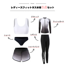 画像をギャラリービューアに読み込む, ペアフィットネス水着zm2302c
