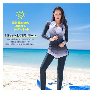 ペアフィットネス水着zm2302c