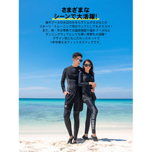 画像をギャラリービューアに読み込む, ペアフィットネス水着zm2305c
