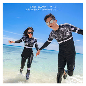 ペアフィットネス水着zm2308c