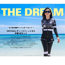 画像をギャラリービューアに読み込む, レディースフィットネス水着zm2308w
