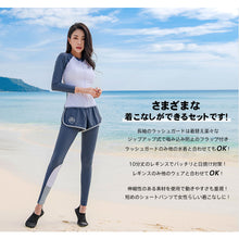 画像をギャラリービューアに読み込む, ペアフィットネス水着zm2310c
