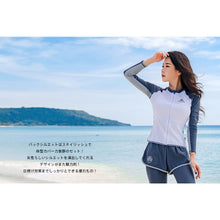 画像をギャラリービューアに読み込む, レディースフィットネス水着zm2310w
