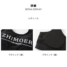 画像をギャラリービューアに読み込む, ペアフィットネス水着zm2315c
