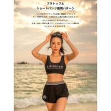 画像をギャラリービューアに読み込む, ペアフィットネス水着zm2315c
