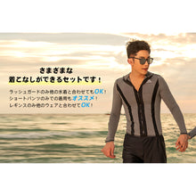 画像をギャラリービューアに読み込む, ペアフィットネス水着zm2315c
