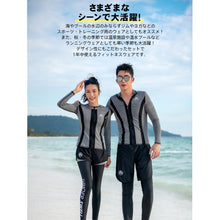 画像をギャラリービューアに読み込む, ペアフィットネス水着zm2315c
