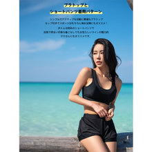 画像をギャラリービューアに読み込む, ペアフィットネス水着zm2322c
