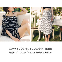 画像をギャラリービューアに読み込む, レディース水着 ビキニ3点セット h60342
