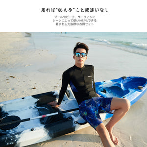 メンズフィットネス水着zm2014m