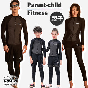 親子フィットネス水着zm2015y
