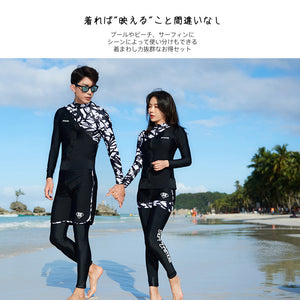 ペアフィットネス水着zm2016c