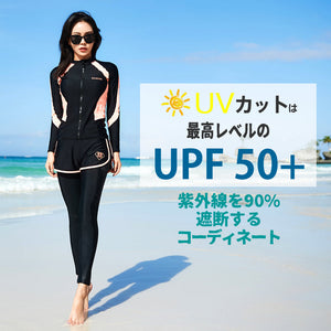 ペアフィットネス水着zm2018c