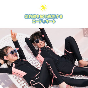 親子フィットネス水着zm2018y