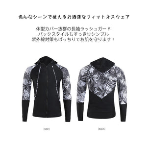 メンズフィットネス水着zm2019m