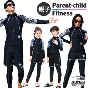 親子フィットネス水着zm2019y