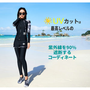 親子フィットネス水着zm2019y