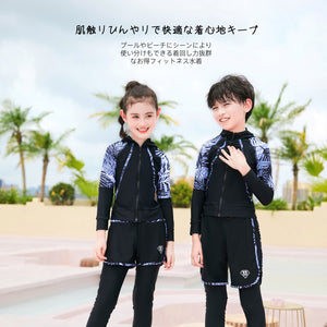 親子フィットネス水着zm2019y