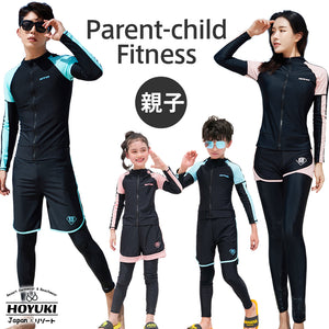 親子フィットネス水着zm2021y