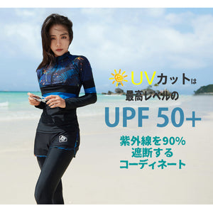 ペアフィットネス水着zm2024c