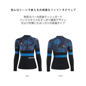 ペアフィットネス水着zm2024c