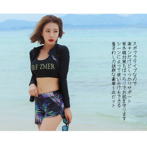 ペアフィットネス水着zm9012c
