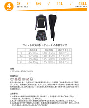 画像をギャラリービューアに読み込む, レディースフィットネス水着 zm9013w
