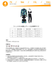 画像をギャラリービューアに読み込む, レディースフィットネス水着 zm9020w
