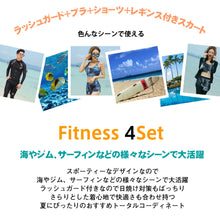 画像をギャラリービューアに読み込む, レディースフィットネス水着 zm9023w
