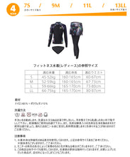 画像をギャラリービューアに読み込む, レディースフィットネス水着 zm9031w
