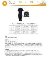 画像をギャラリービューアに読み込む, レディースフィットネス水着 zm9037w
